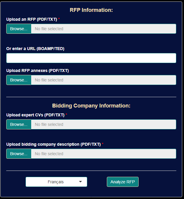User Interface